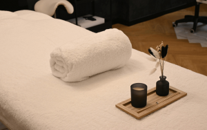 Zona spa de l’allotjament rural a Girona